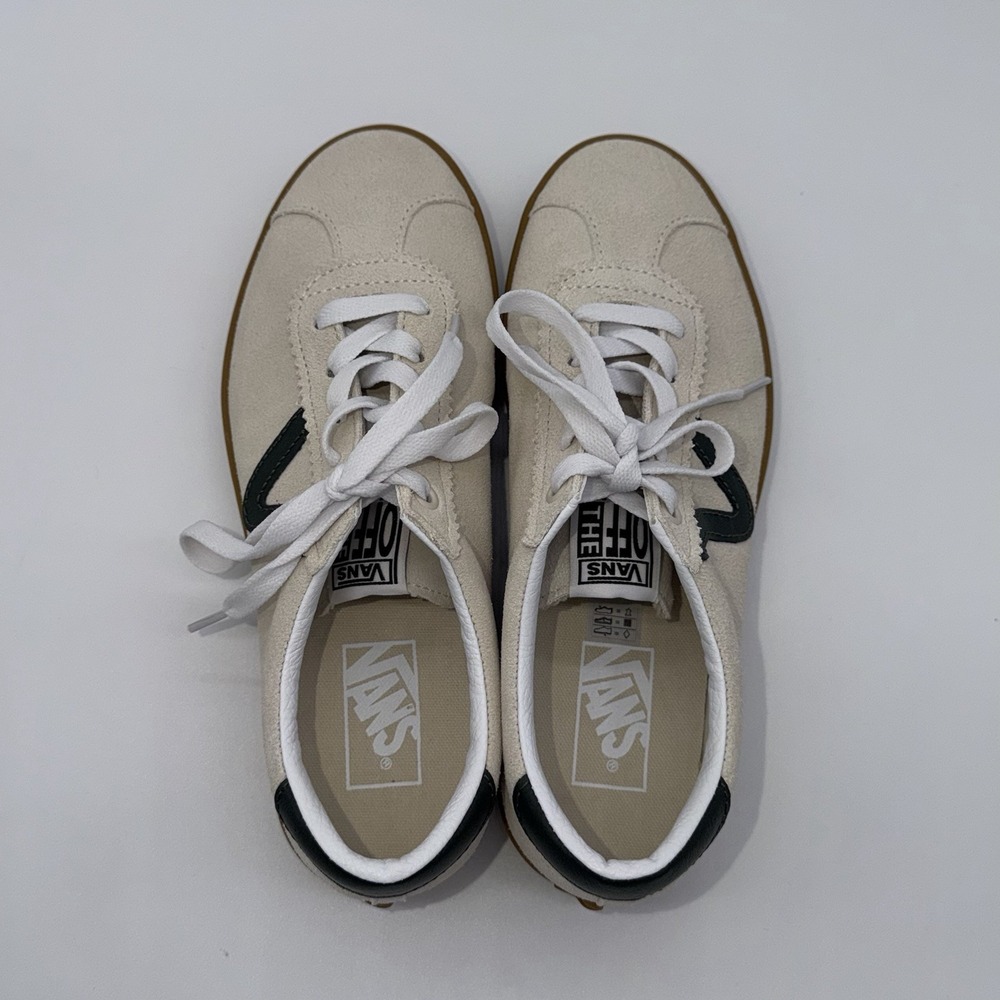 NEW VANS Sport Low Gum Turtle Dove Suede Women's 8.5 Men's 7 VN000D1P89F US - Picture 9 of 16